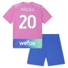 Original Trikotsatz AC Mailand Kalulu 20 Ausweichtrikot 2023-24 Für Kinder